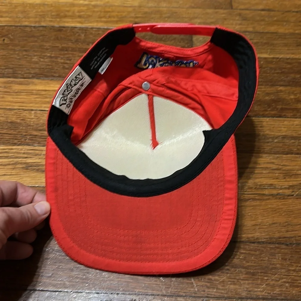 Pokemon Youth Red and White Poké Ball Cap, OSFM